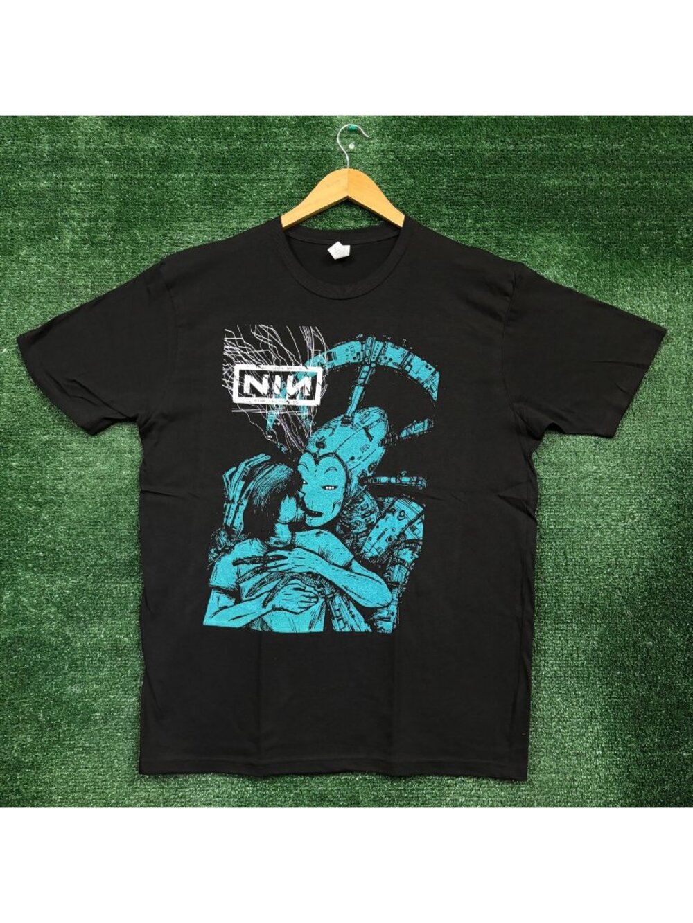 Nine Inch Nails With Teeth Tour T-Shirt Size Large